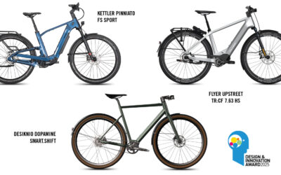 THREE PINION E-BIKES AWARDED THE DESIGN & INNOVATION AWARD