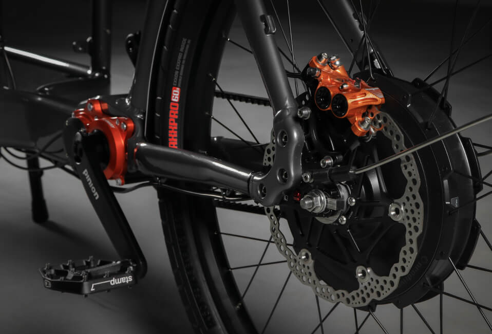 E-Cargo-Heckmotor